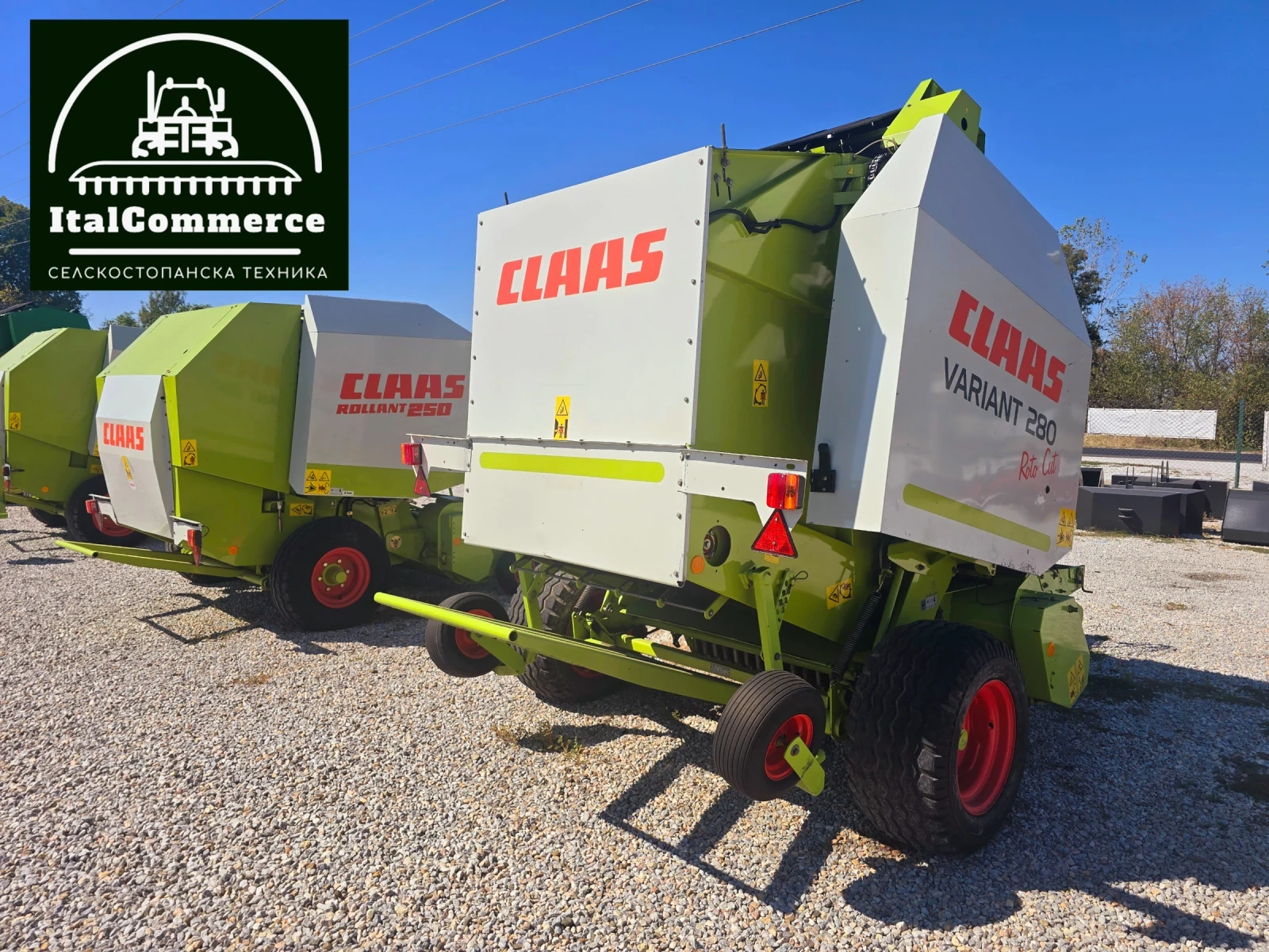 Балировачка Claas Variant 280 ROTO CUT - Ножове - изображение 9