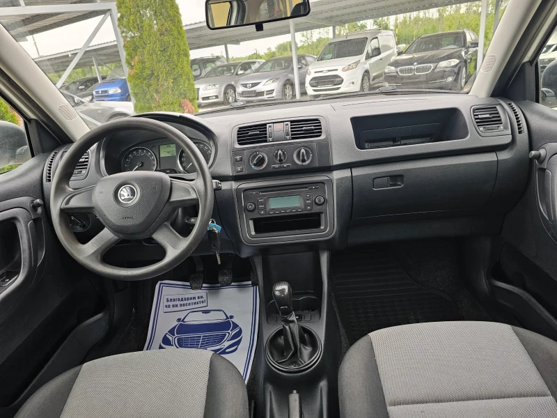 Skoda Fabia 1.6TDI  EURO 5b ! ! КЛИМАТИК, снимка 12 - Автомобили и джипове - 50283118