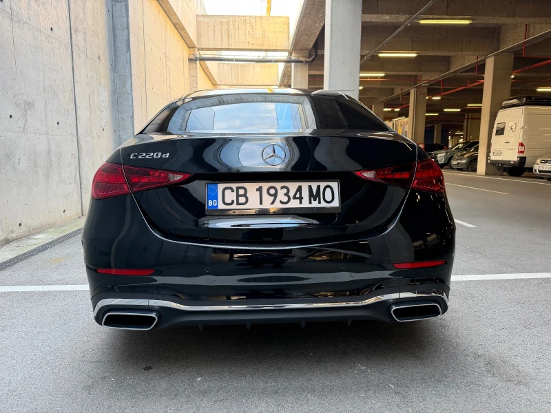 Mercedes-Benz C 220 AMG Line * EQ BOOST* Distronic* Burmester* Multibe, снимка 8 - Автомобили и джипове - 52815614