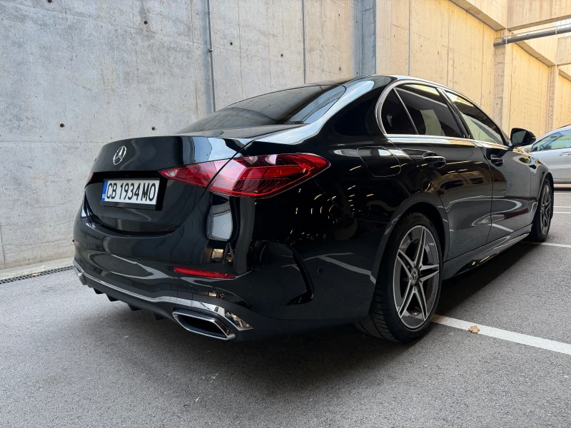 Mercedes-Benz C 220 AMG Line * EQ BOOST* Distronic* Burmester* Multibe, снимка 7 - Автомобили и джипове - 52815614