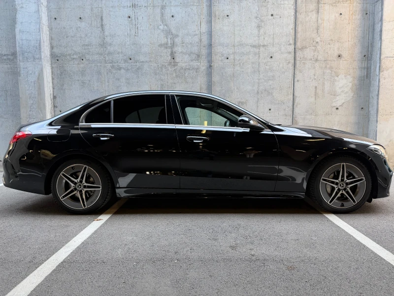 Mercedes-Benz C 220 AMG Line * EQ BOOST* Distronic* Burmester* Multibe, снимка 9 - Автомобили и джипове - 52815614