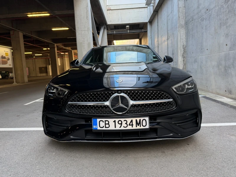 Mercedes-Benz C 220 AMG Line * EQ BOOST* Distronic* Burmester* Multibe, снимка 3 - Автомобили и джипове - 52815614