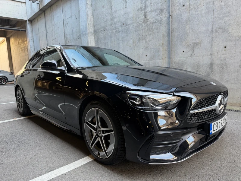 Mercedes-Benz C 220 AMG Line * EQ BOOST* Distronic* Burmester* Multibe, снимка 2 - Автомобили и джипове - 52815614