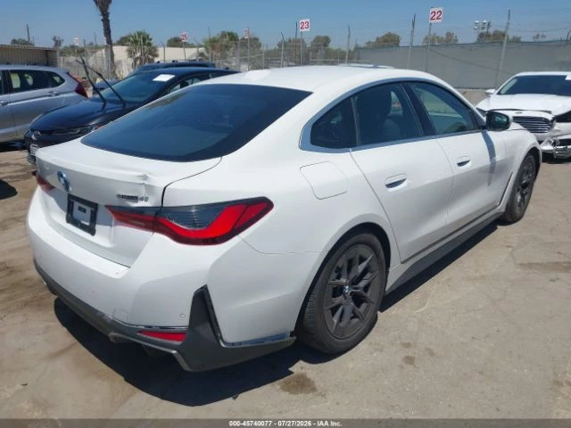 BMW i4 GranCoupe* eDrive40* КОЖА* ПОДГРЕВ* ПАНО* , снимка 4 - Автомобили и джипове - 55587209