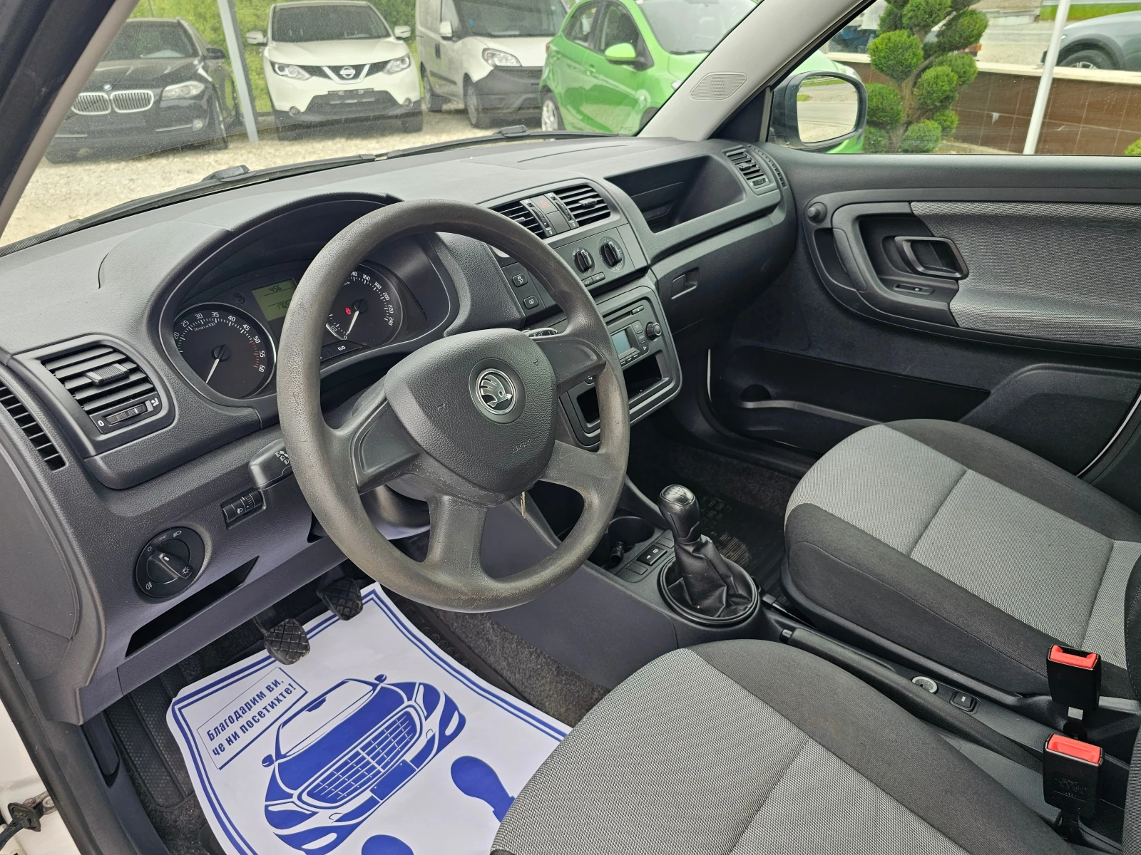 Skoda Fabia 1.6TDI  EURO 5b ! ! КЛИМАТИК - изображение 9