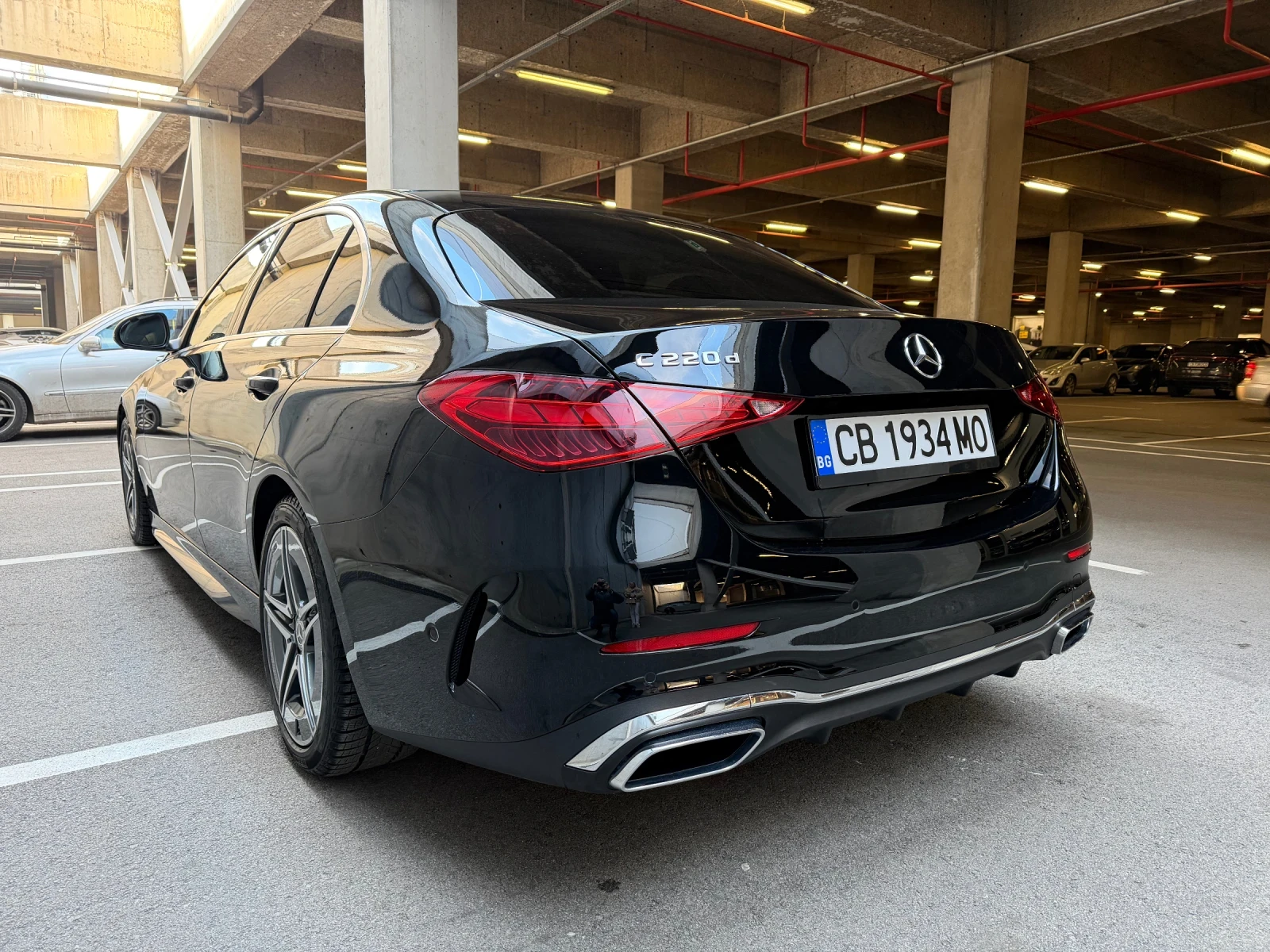 Mercedes-Benz C 220 AMG Line * EQ BOOST* Distronic* Burmester* Multibe - изображение 6