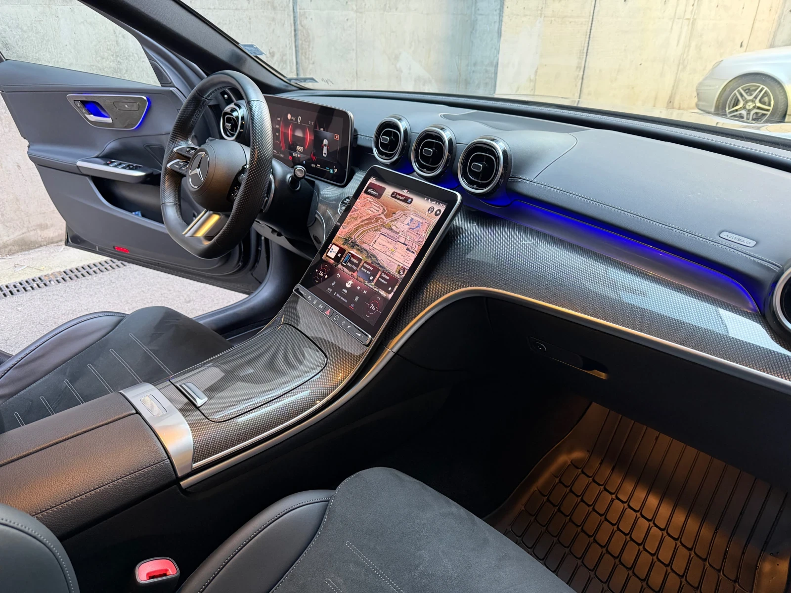 Mercedes-Benz C 220 AMG Line * EQ BOOST* Distronic* Burmester* Multibe | Mobile.bg � ����������� 13