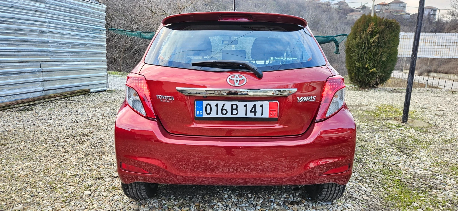 Toyota Yaris 1.4D-4D 90kс* 2012г* 4 ВРАТИ* НАВИГАЦИЯ* КАМЕРА* Т - изображение 10