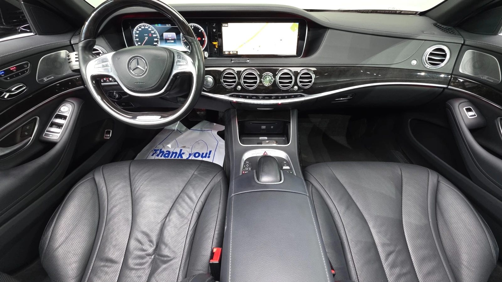 Mercedes-Benz S 350 4MATIC/ОБДУХВАНЕ/ПАНОРАМА/ДИСТРОНИК/360, снимка 6 - Автомобили и джипове - 55465052
