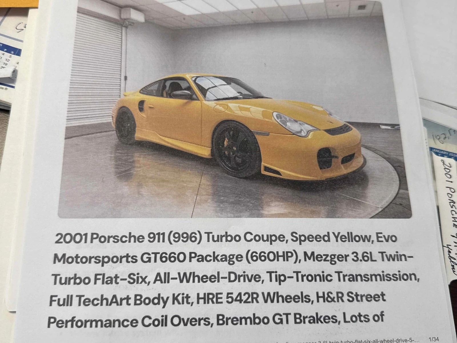 Porsche 996 EVOMotorsport GT660 trechart wide body  | Mobile.bg � ����������� 13