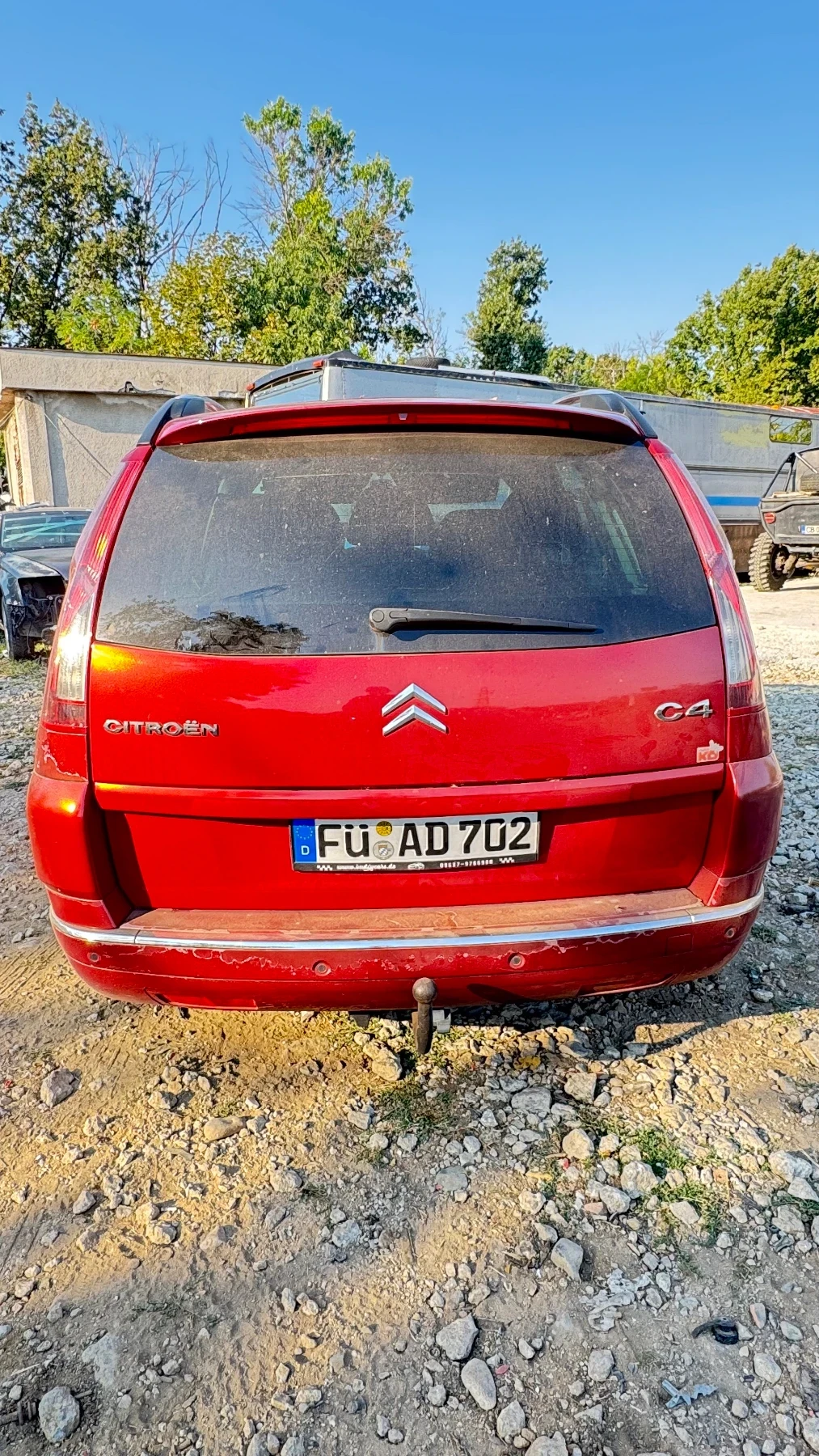 Citroen C4 Picasso Дизел 2007 година, снимка 4 - Автомобили и джипове - 56049000