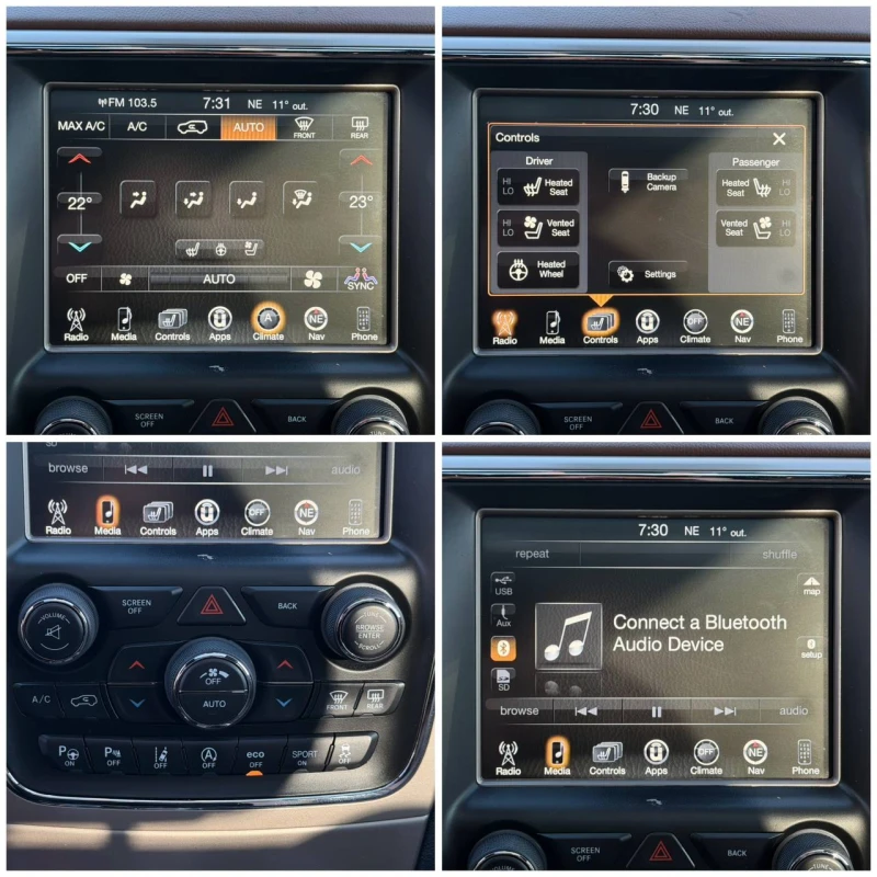 Jeep Grand cherokee Summit/3.6/Brown Nappa, снимка 15 - Автомобили и джипове - 52793913