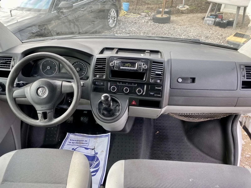 VW Transporter 2, 0 TDI Климатик  5+ 1 места , снимка 14 - Бусове и автобуси - 53121312
