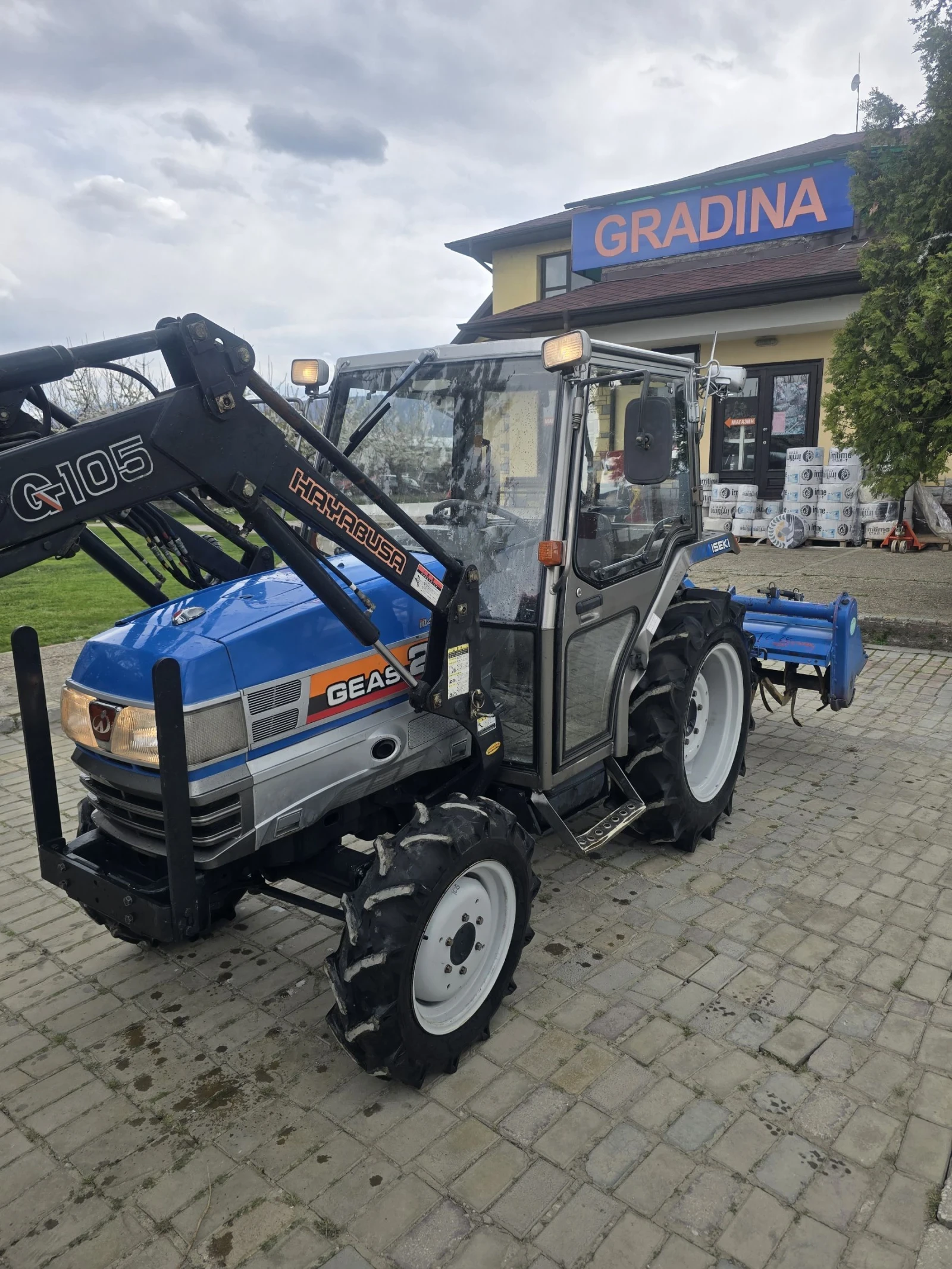 Трактор ISEKI Geas 25, снимка 3 - Селскостопанска техника - 54148580