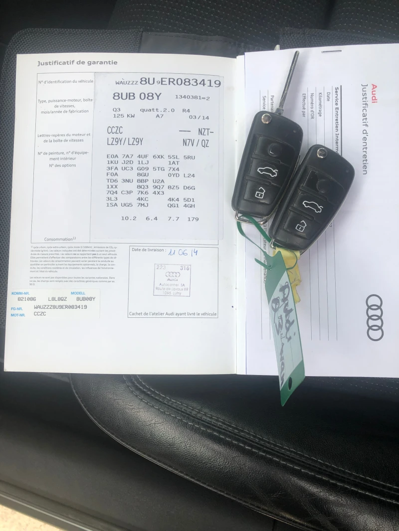 Audi Q3 2.0 TFSI ШВЕЙЦАРИЯ, снимка 13 - Автомобили и джипове - 47544296