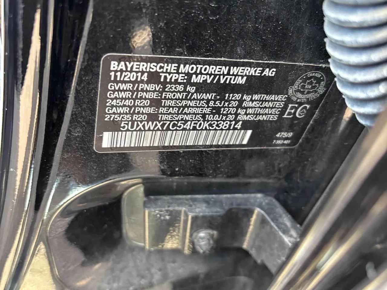 BMW X3 * xDrive35i * CARFAX * БЕЗ ПЪРВОНАЧАЛНА ВНОСКА, снимка 11 - Автомобили и джипове - 55650651