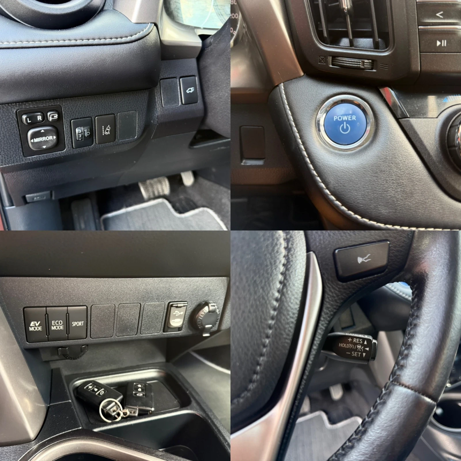 Toyota Rav4 2.5 HYBRID / KEYLESS / DISTRONIC / 176 000km., снимка 16 - Автомобили и джипове - 55943563