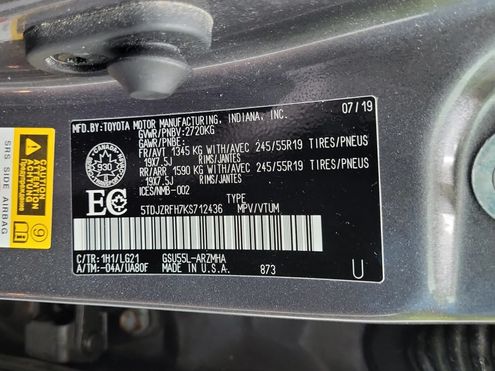 Toyota Highlander * XLE * AWD * FACELIFT * 8 МЕСТЕН * CARFAX * , снимка 16 - Автомобили и джипове - 56061750