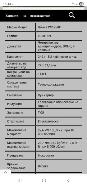 Yamaha Wr Wrx250, снимка 9 - Мотоциклети и мототехника - 53382807