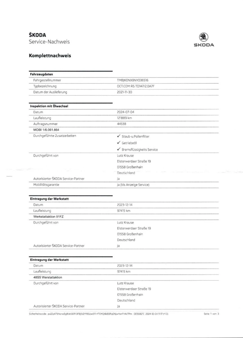 Skoda Octavia RS, снимка 16 - Автомобили и джипове - 48270014