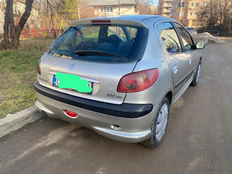 Peugeot 206, снимка 1 - Автомобили и джипове - 48823454