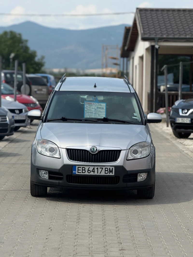 Skoda Roomster Scout* 1.4* Клима* Всичко платено* Топ* Бартер* , снимка 2 - Автомобили и джипове - 51044222