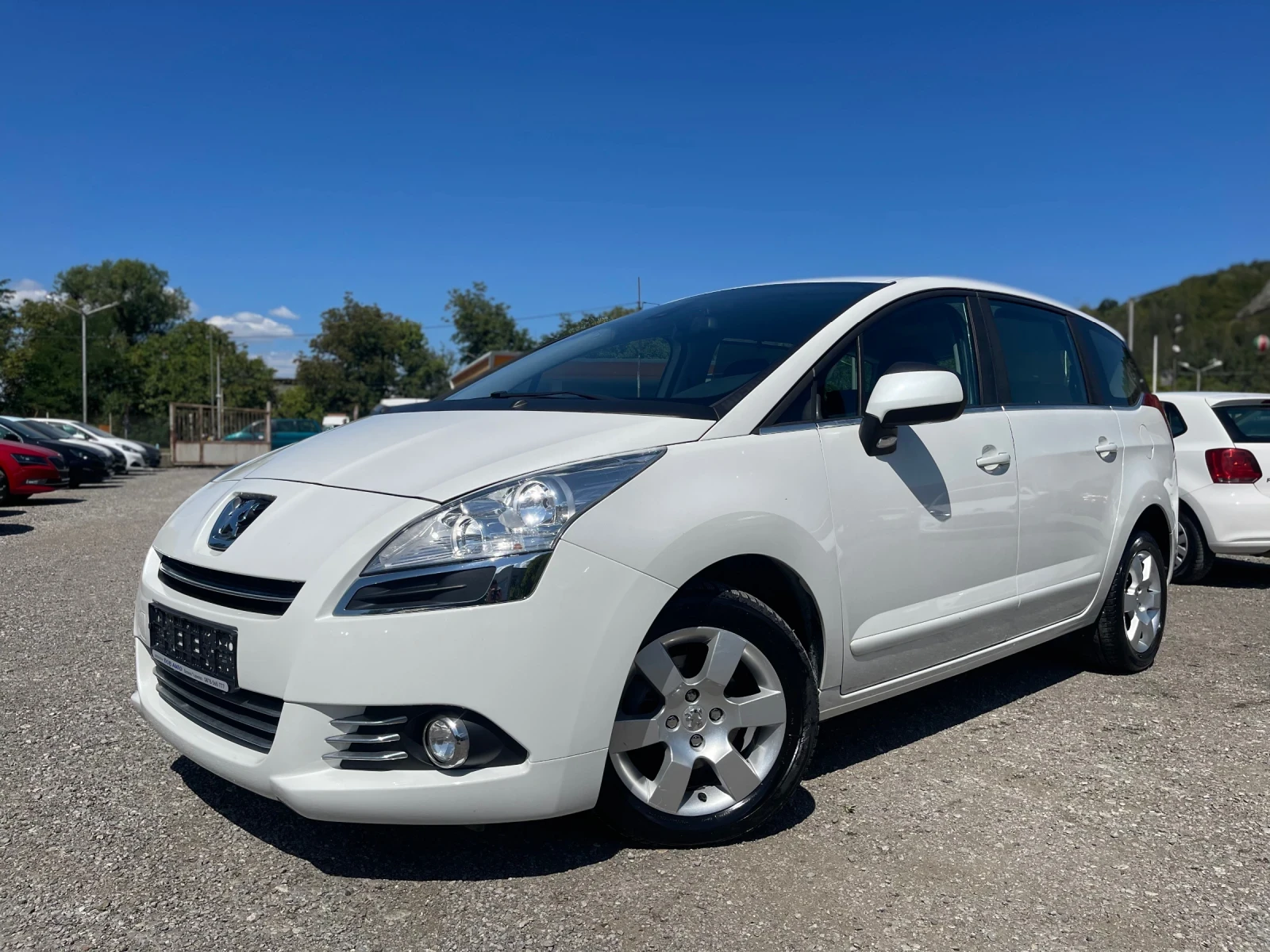 Peugeot 5008 1.6HDI-ПАРКТР.-БЯЛА ПЕРЛА-TEMPOMAT-6 ск. - изображение 3