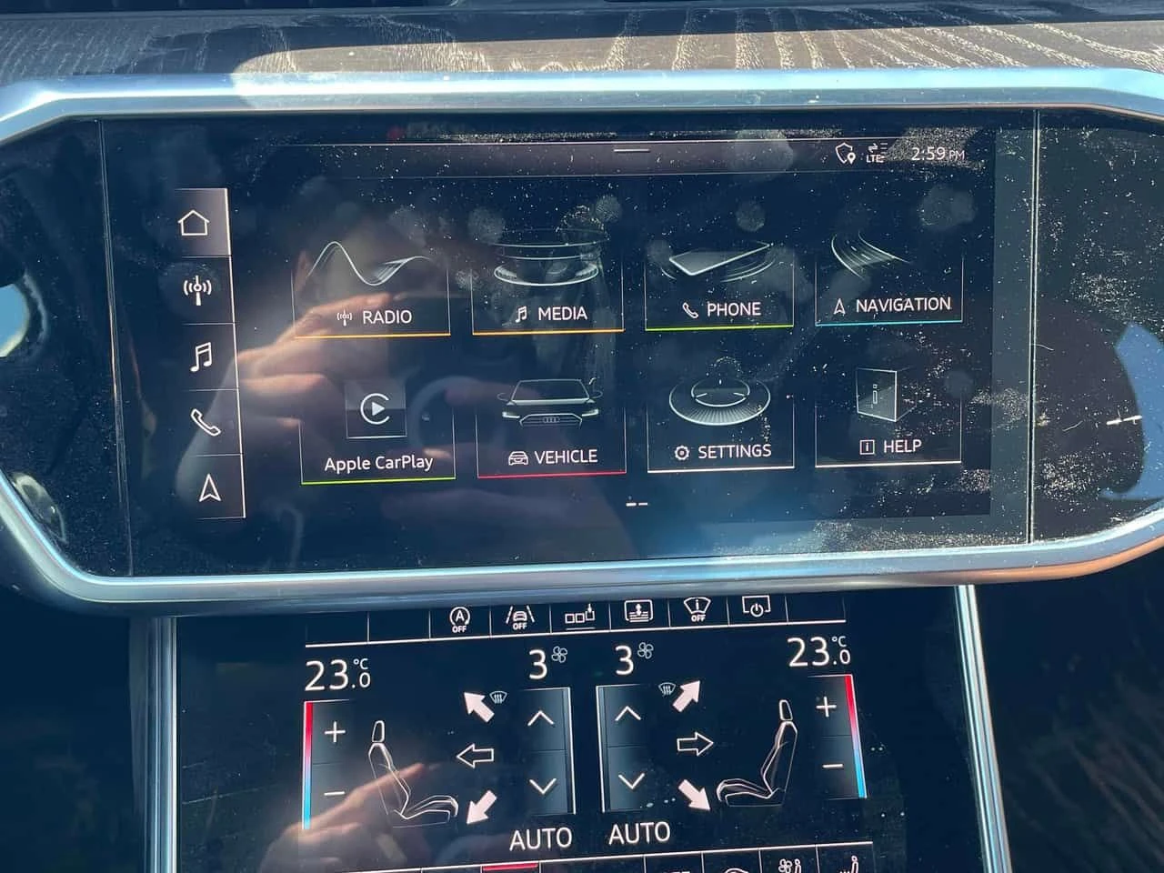 Audi A6 Technik/CARFAX/DIS/360/PANO/ОБДУХВАНЕ - изображение 9