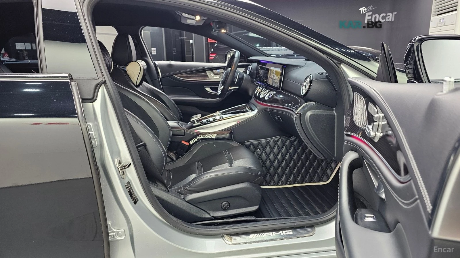 Mercedes-Benz AMG GT 43 4MATIC+ * HUD* КОЖА* ОБДУХВ* 360, снимка 9 - Автомобили и джипове - 55415308