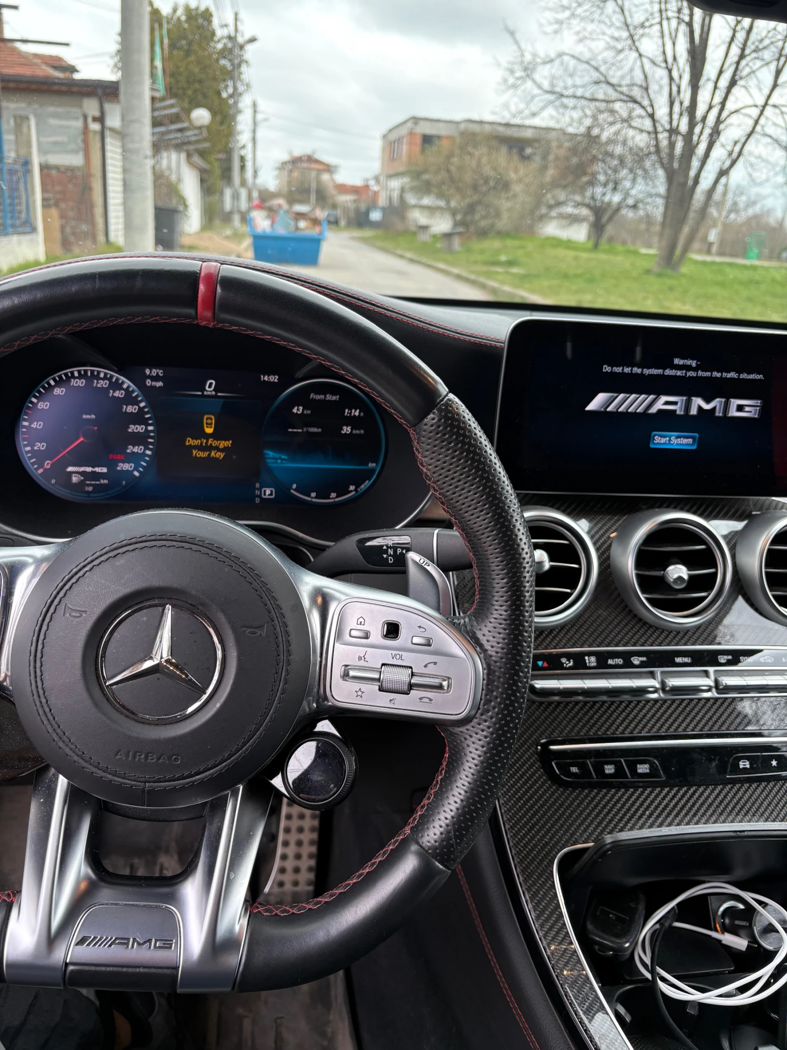 Mercedes-Benz GLC 43 AMG Mercedes-Benz GLC 43 AMG 4MATIC (Facelift)   72km, снимка 7 - Автомобили и джипове - 53949282