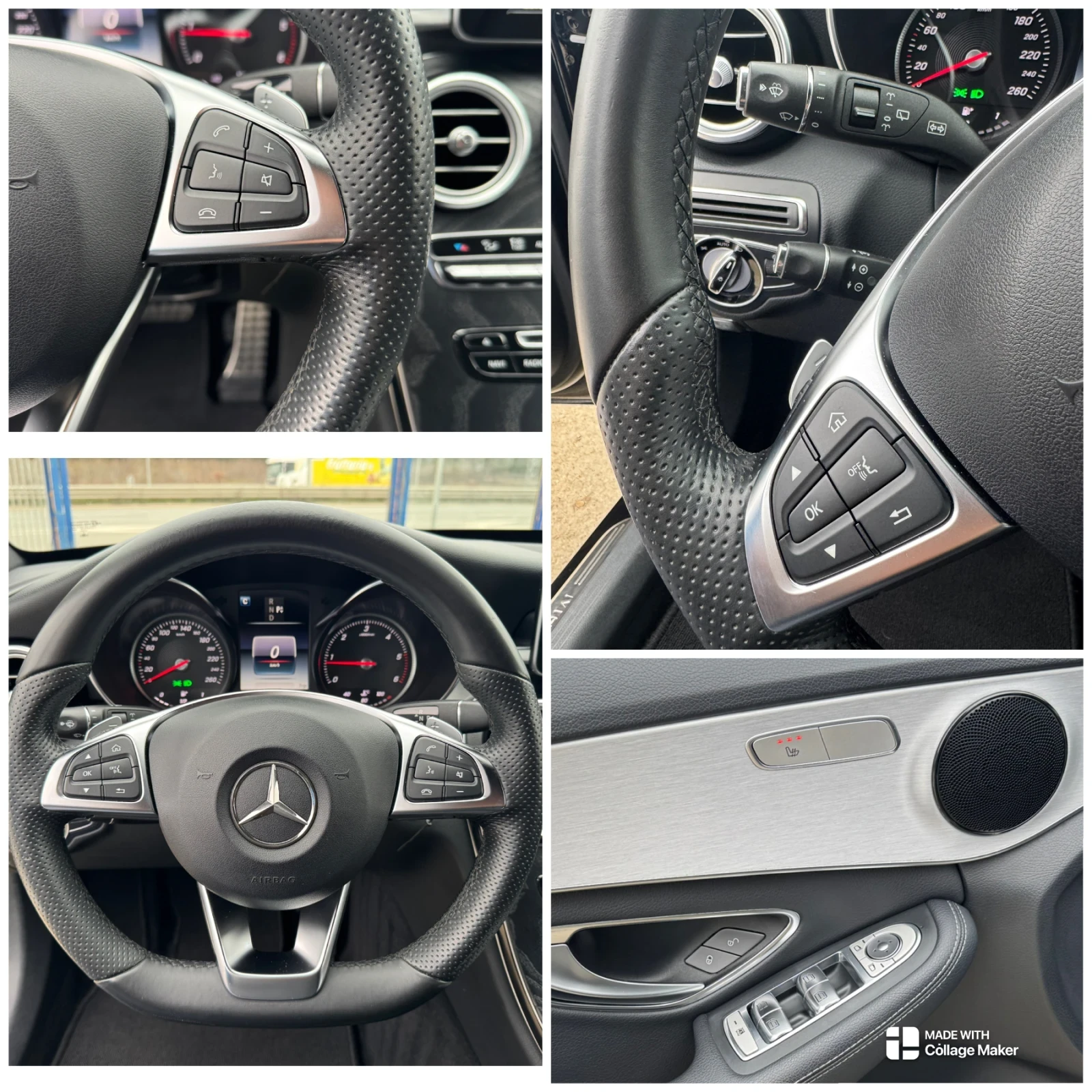 Mercedes-Benz C 250 d 205ps AMG-Night ACC LED-Intelligent FULL-LEADER, снимка 12 - Автомобили и джипове - 54552785
