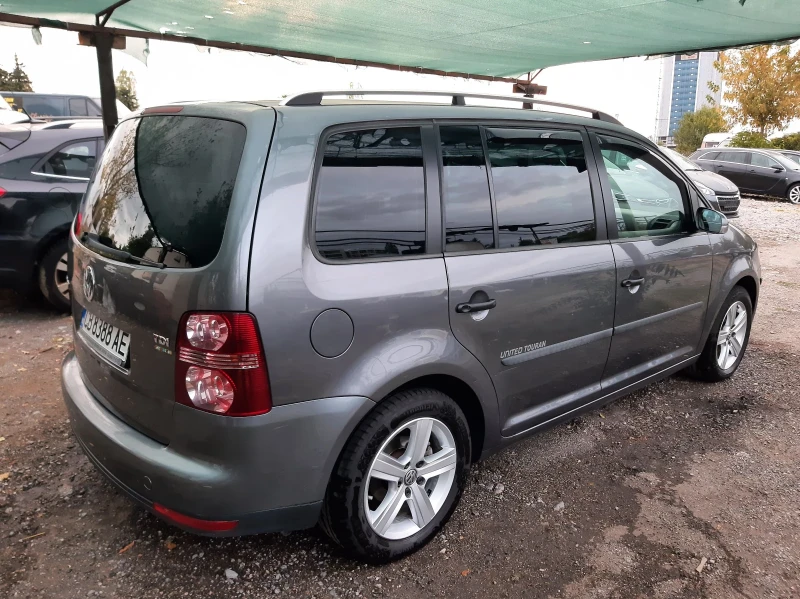 VW Touran 1.9TDI-105к.с.6-скорости* UNITED TOURAN* 7-МЕСТЕН*, снимка 4 - Автомобили и джипове - 52776687