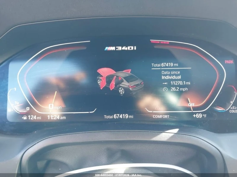 BMW 340 M340I * CARFAX* Head-Up* ПОДГРЕВИ* ШИБИДАХ, снимка 11 - Автомобили и джипове - 53361005