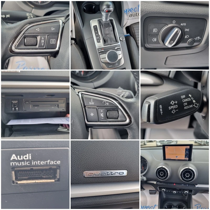 Audi A3 2.0TDi-184ps QUATTRO* DSG, снимка 15 - Автомобили и джипове - 55925549