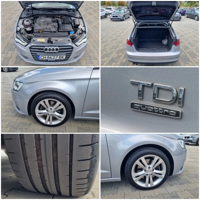 Audi A3 2.0TDi-184ps QUATTRO* DSG, снимка 17 - Автомобили и джипове - 55925549