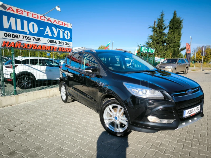 Ford Kuga 2, 0-150k.c.4Х4, ABTOMAT, HABИ, КАМЕРА, КОЖА-5%, снимка 8 - Автомобили и джипове - 52228305