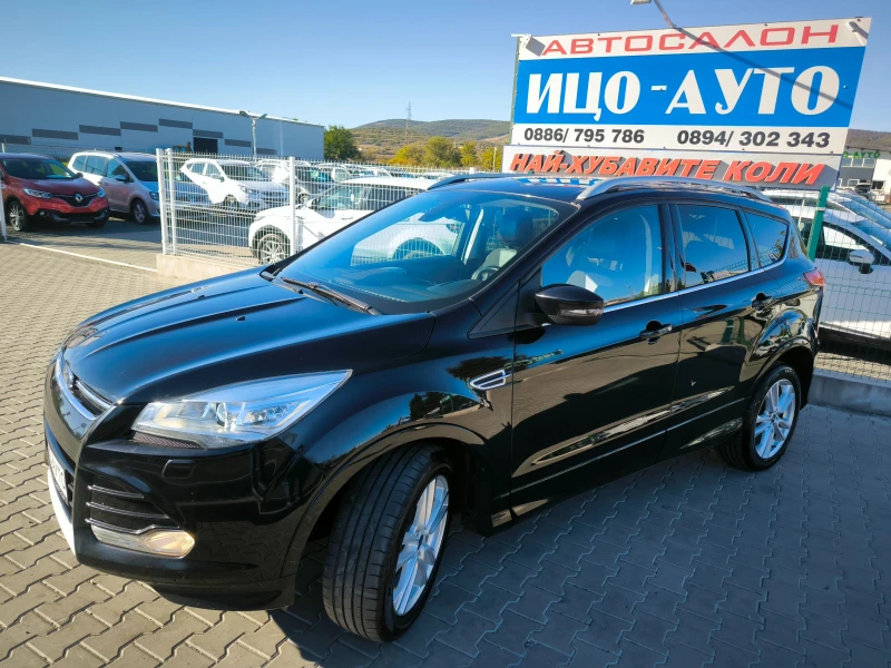 Ford Kuga 2, 0-150k.c.4Х4, ABTOMAT, HABИ, КАМЕРА, КОЖА-5%, снимка 2 - Автомобили и джипове - 52228305