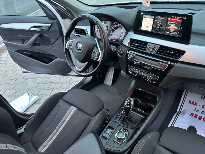 BMW X1 2.0d 150к.с Автомат Лед , снимка 14 - Автомобили и джипове - 52805590