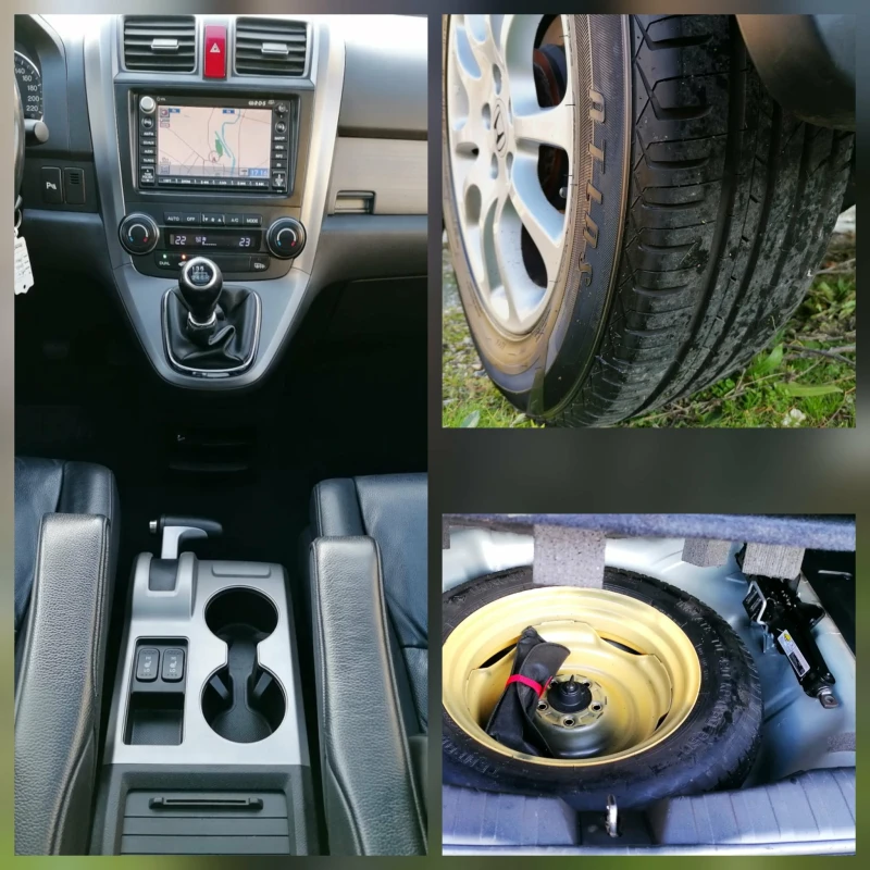 Honda Cr-v 2.0i Панорама.Кожa.Навигация.kмера, снимка 15 - Автомобили и джипове - 53054148