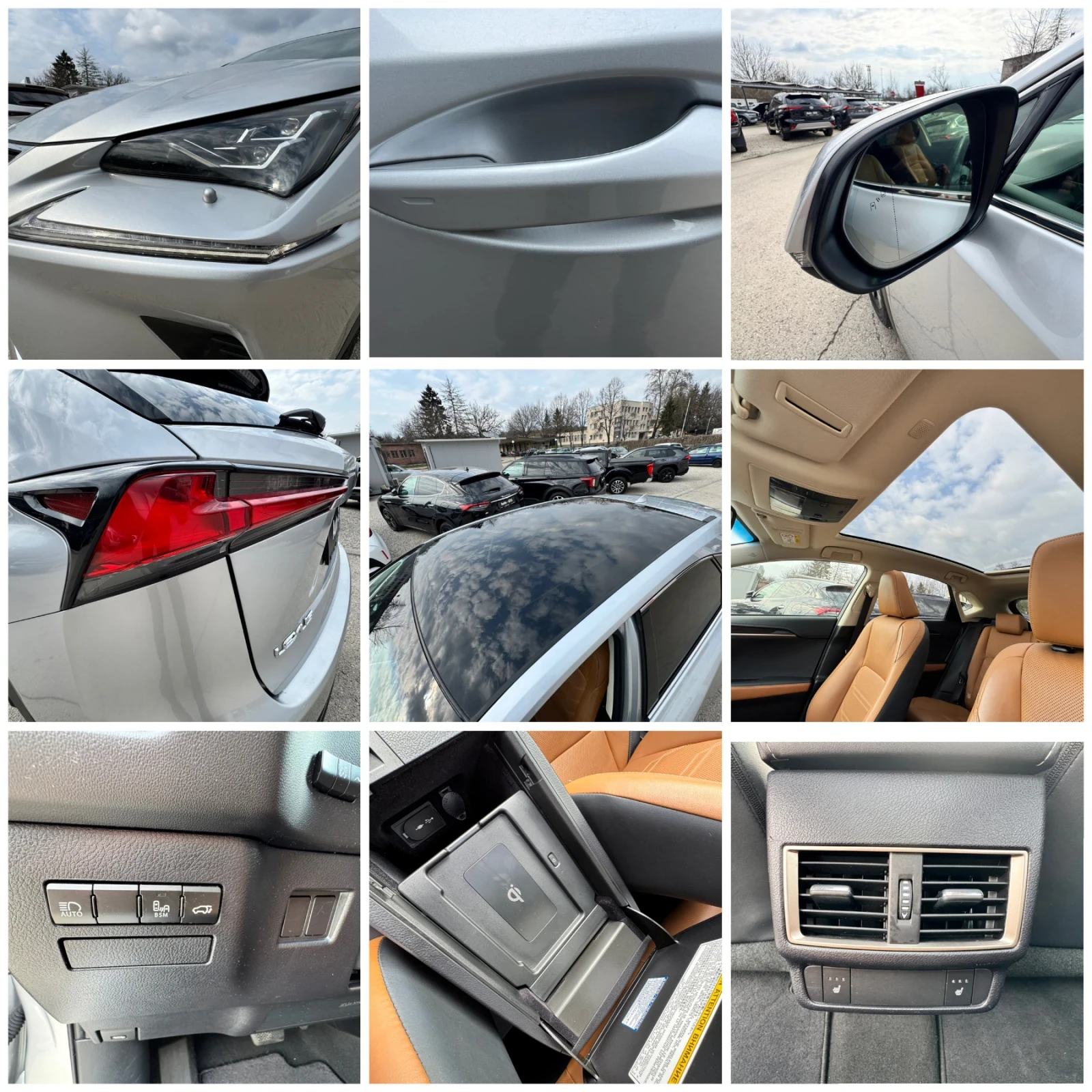 Lexus NX 300h 2.5h 197к.с FACE Luxury с Гаранция 4х4, снимка 16 - Автомобили и джипове - 53923060