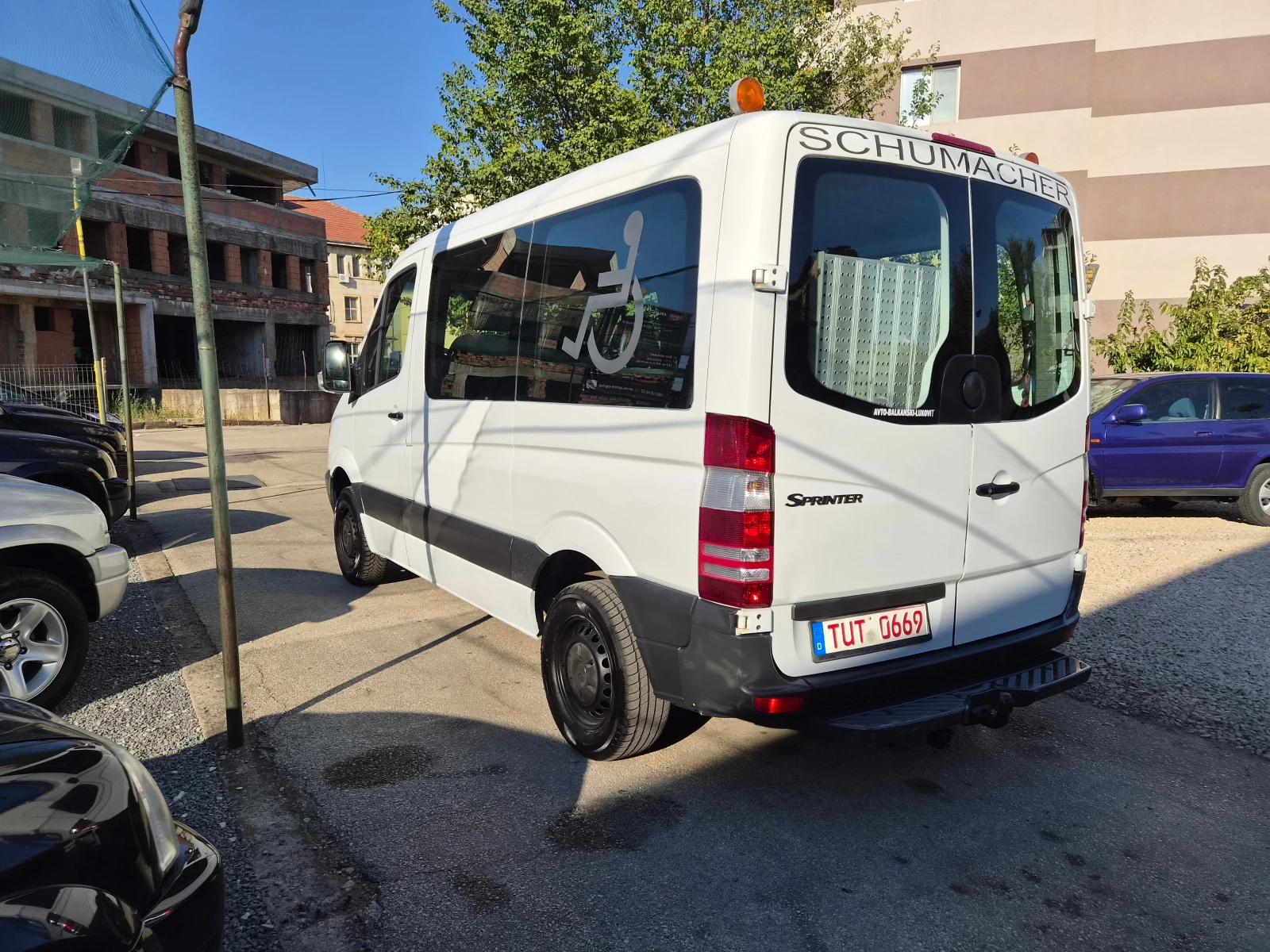 Mercedes-Benz Sprinter РАМПА--ТОП СЪСТОЯНИЕ, снимка 6 - Бусове и автобуси - 56132390