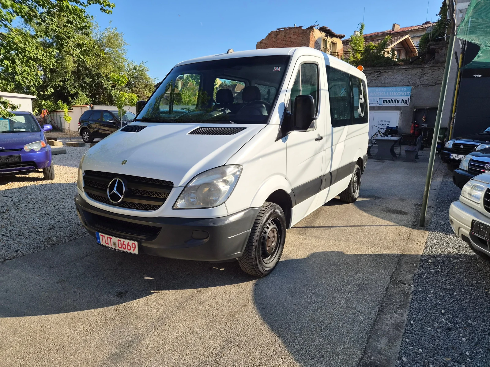 Mercedes-Benz Sprinter РАМПА--ТОП СЪСТОЯНИЕ, снимка 5 - Бусове и автобуси - 56132390
