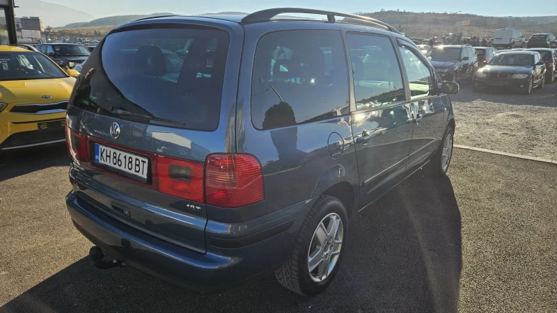 VW Sharan 1.8T/ ГАЗОВ ИНЖЕКЦИОН/ 2004г., снимка 5 - Автомобили и джипове - 48000361