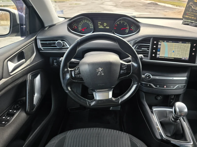 Peugeot 308 1.6 HDI, снимка 6 - Автомобили и джипове - 48377084