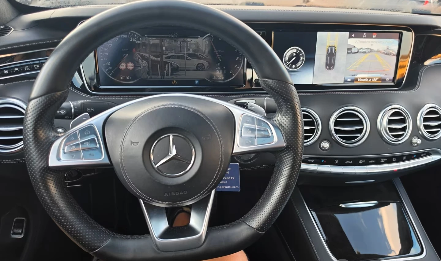 Mercedes-Benz S 500 V8 Coupe 4MATIC AMG-Line, снимка 13 - Автомобили и джипове - 56104119