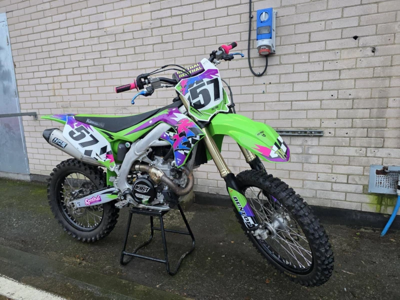 Kawasaki Kx 450F* ЛИЗИНГ* СТАРТЕР* , снимка 2 - Мотоциклети и мототехника - 53107076