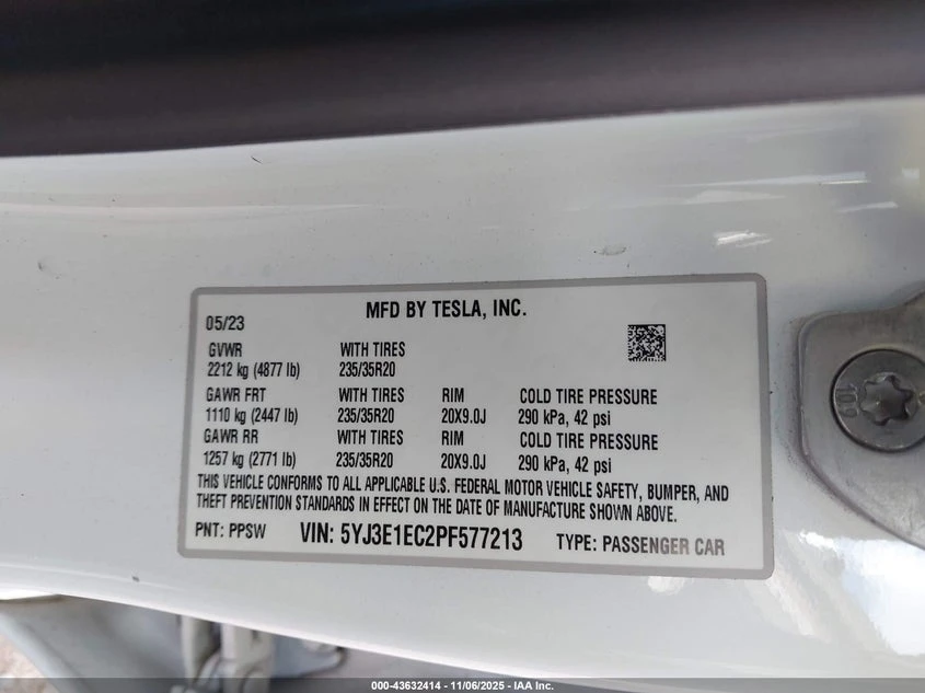 Tesla Model 3 Performance Dual Motor All-Wheel Drive, снимка 9 - Автомобили и джипове - 53819134