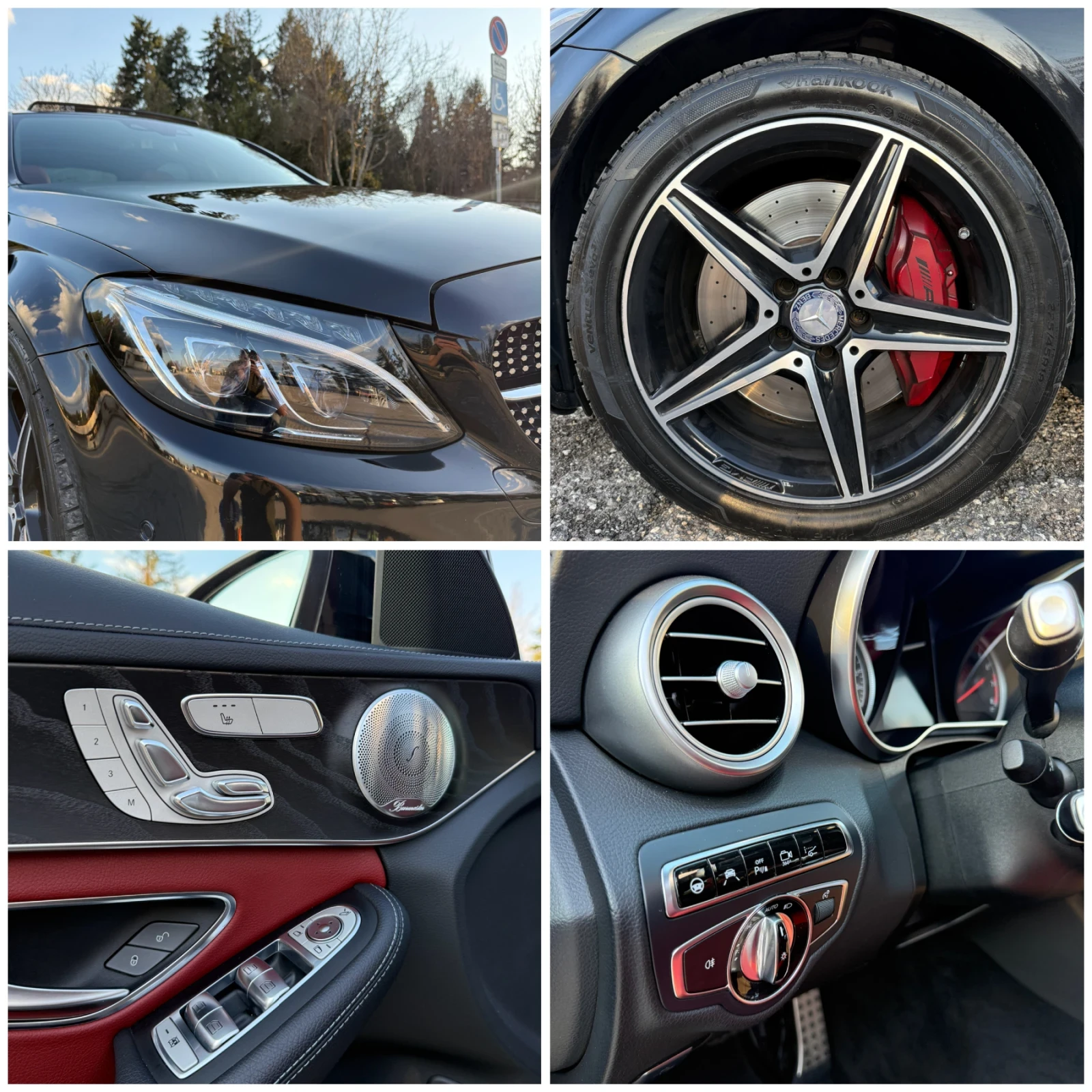 Mercedes-Benz C 43 AMG Europe Spec/ 4 Matic/ 7-G Tronic, снимка 16 - Автомобили и джипове - 54103153