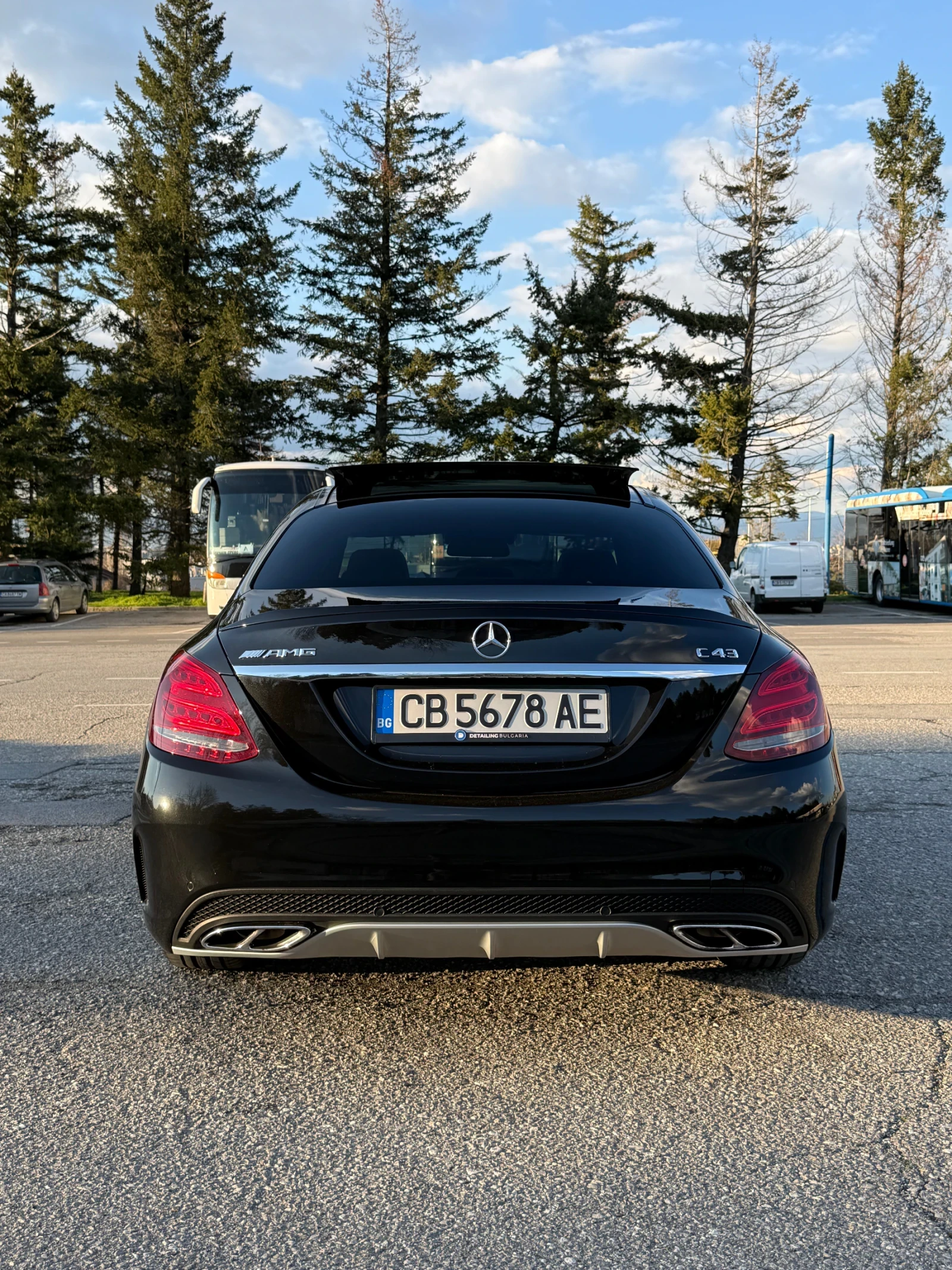 Mercedes-Benz C 43 AMG Europe Spec/ 4 Matic/ 7-G Tronic, снимка 5 - Автомобили и джипове - 54103153