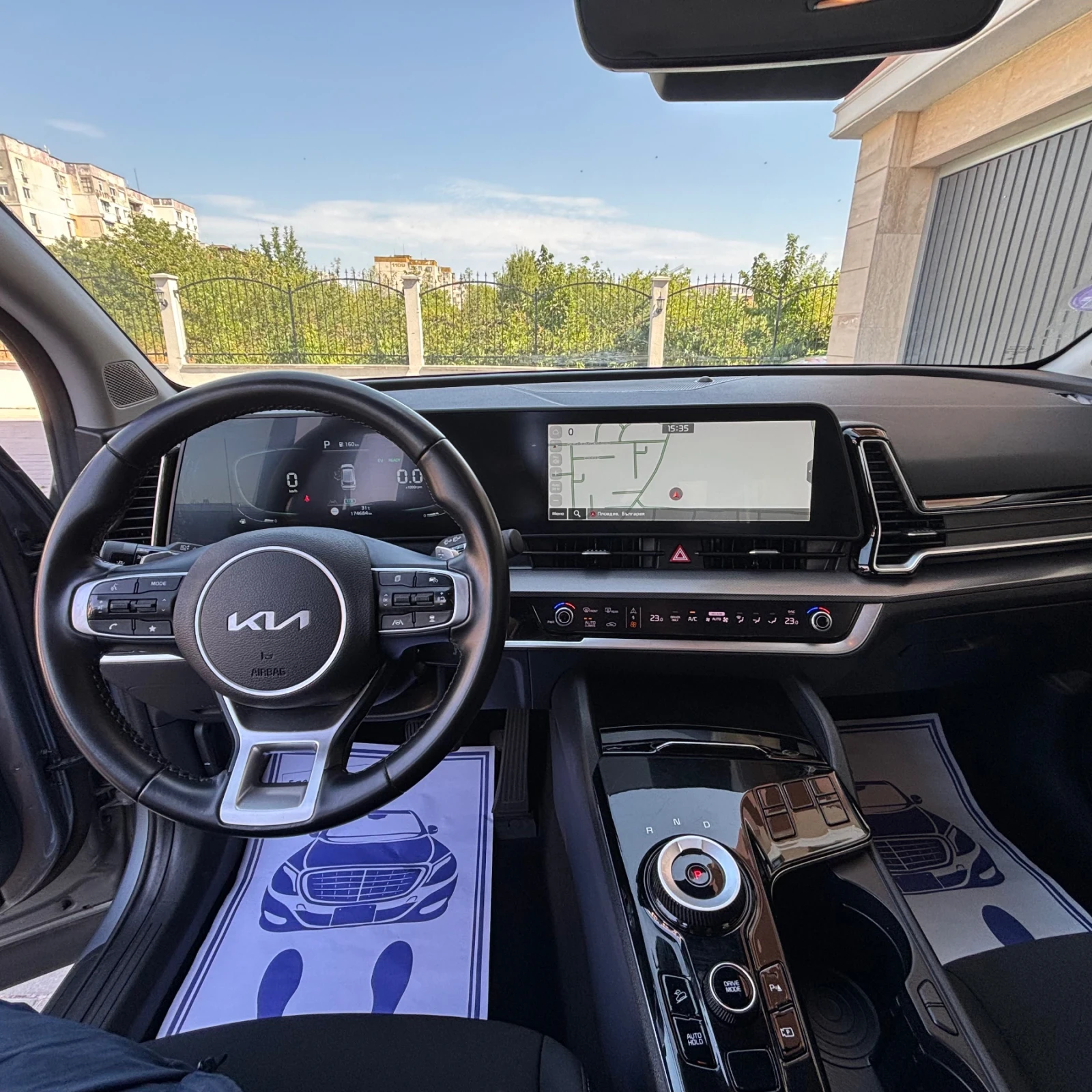 Kia Sportage 1, 6 hybrid Active Сервизна история ГАРАНЦИЯ, снимка 10 - Автомобили и джипове - 55877279